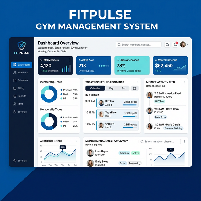 Sistema de Gimnasios